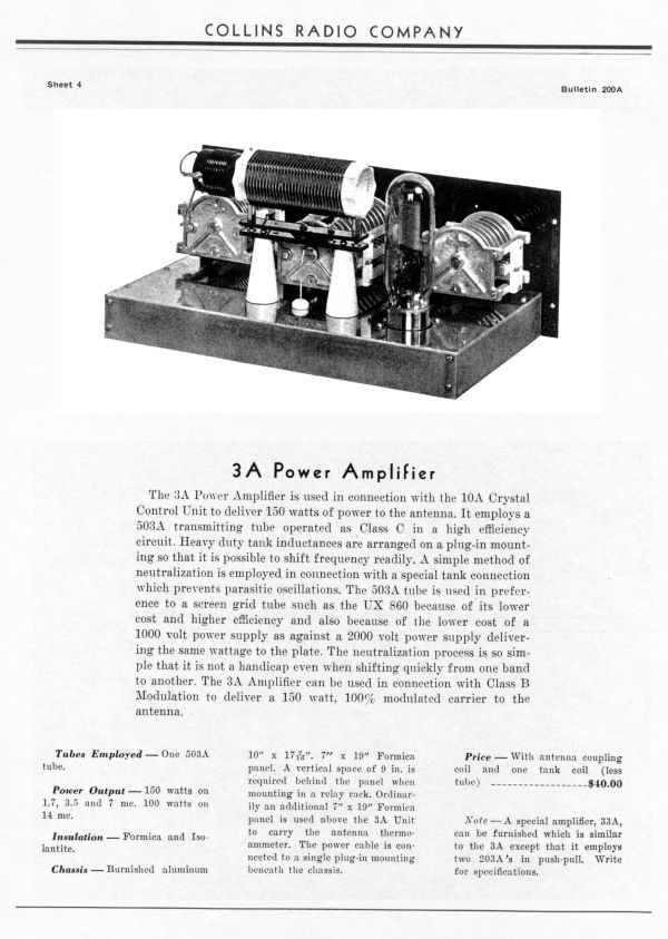 3A – from bulletin 200A